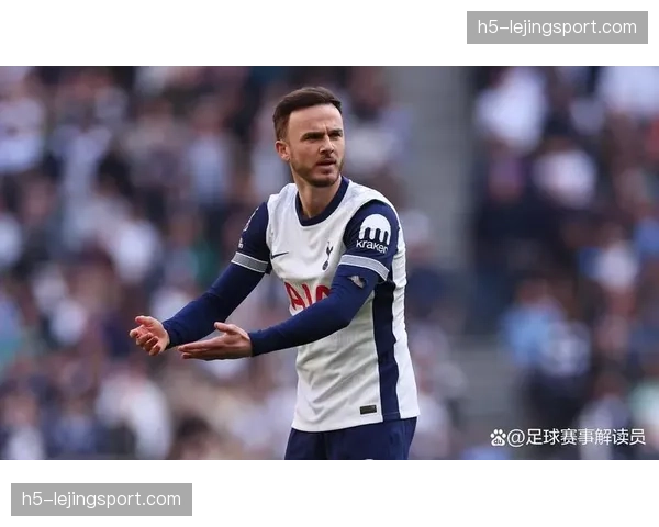 热刺控球率与创造机会正相关，麦迪逊组织核心作用凸显